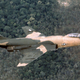 A camouflaged US Air Force RF-101C reconnaissance aircraft over Vietnam in 1967. (US Air Force)